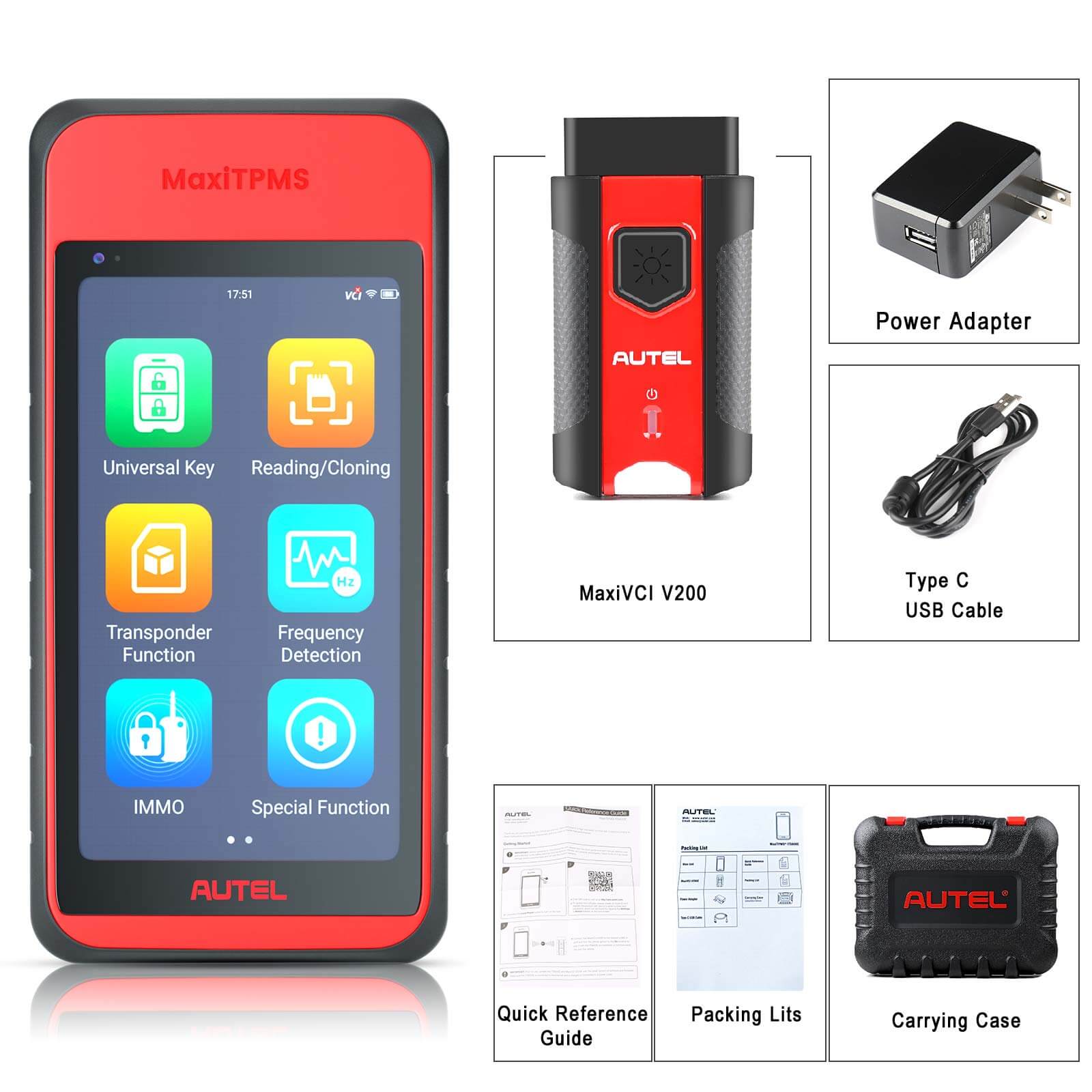 Autel MaxiTPMS ITS600E OBD2 TPMS Diagnostic Scanner