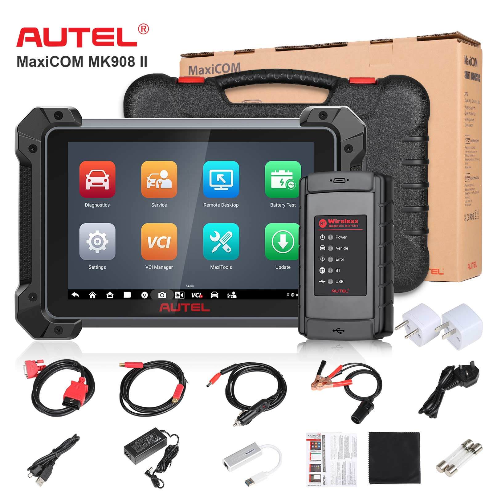 Autel MaxiCOM MK908 II Automotive Diagnostic Scan Tool