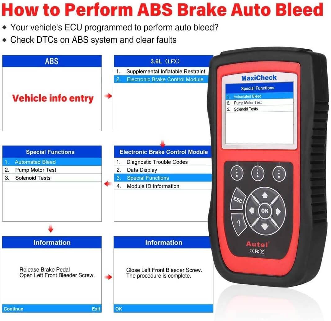 Autel MaxiCheck Pro OBD2 Scanner