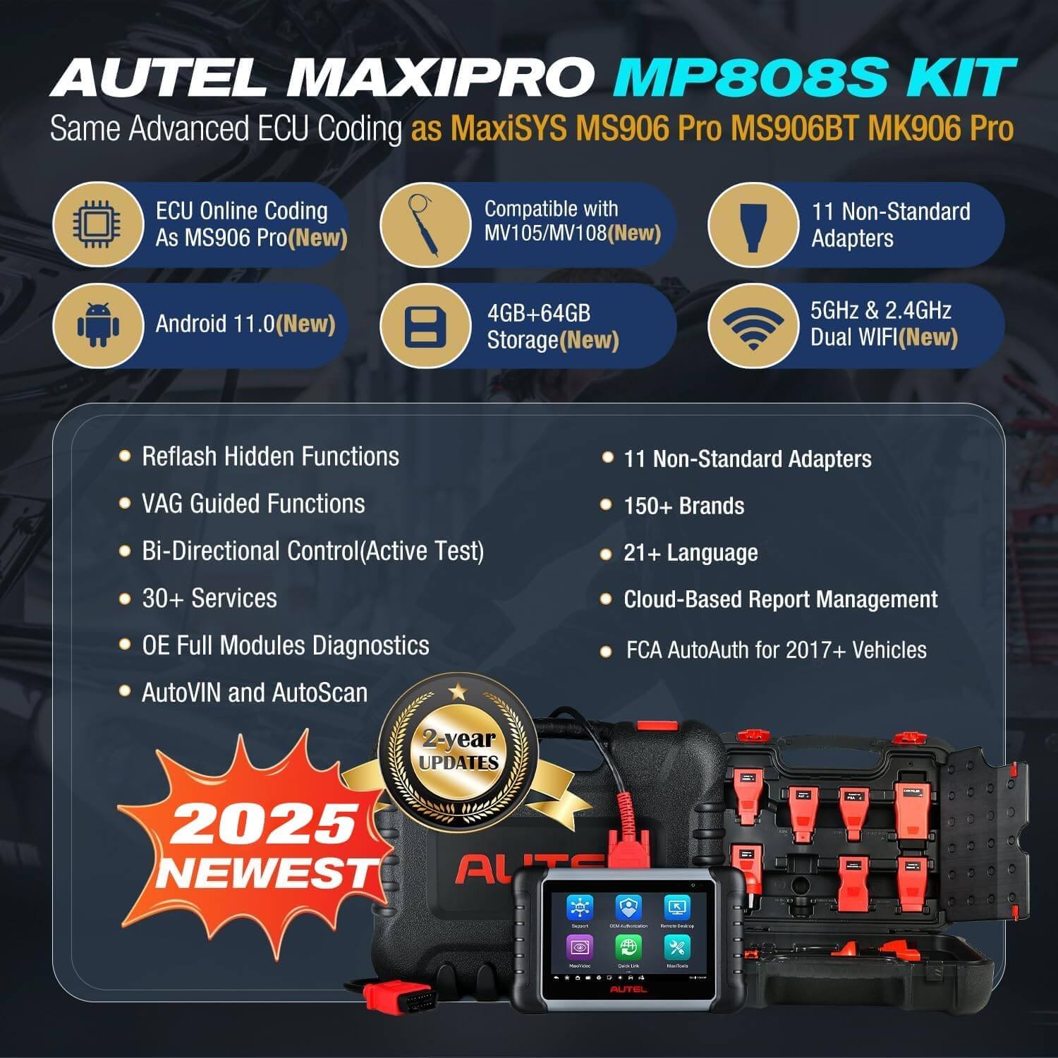 Autel MaxiPRO MP808S Kit Auto Diagnostic Tool