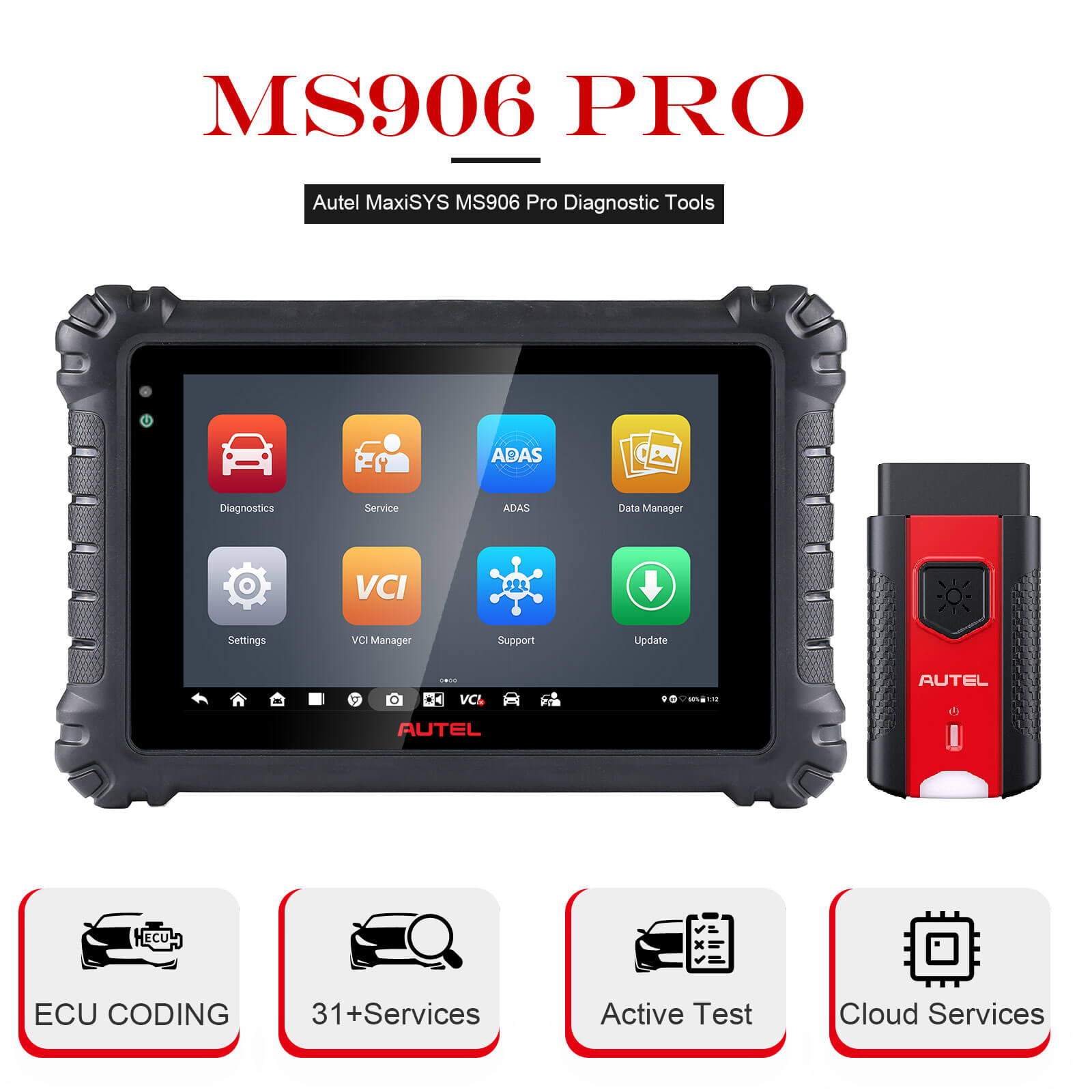 Autel MaxiSys MS906 Pro Automotive Diagnostic Scanner