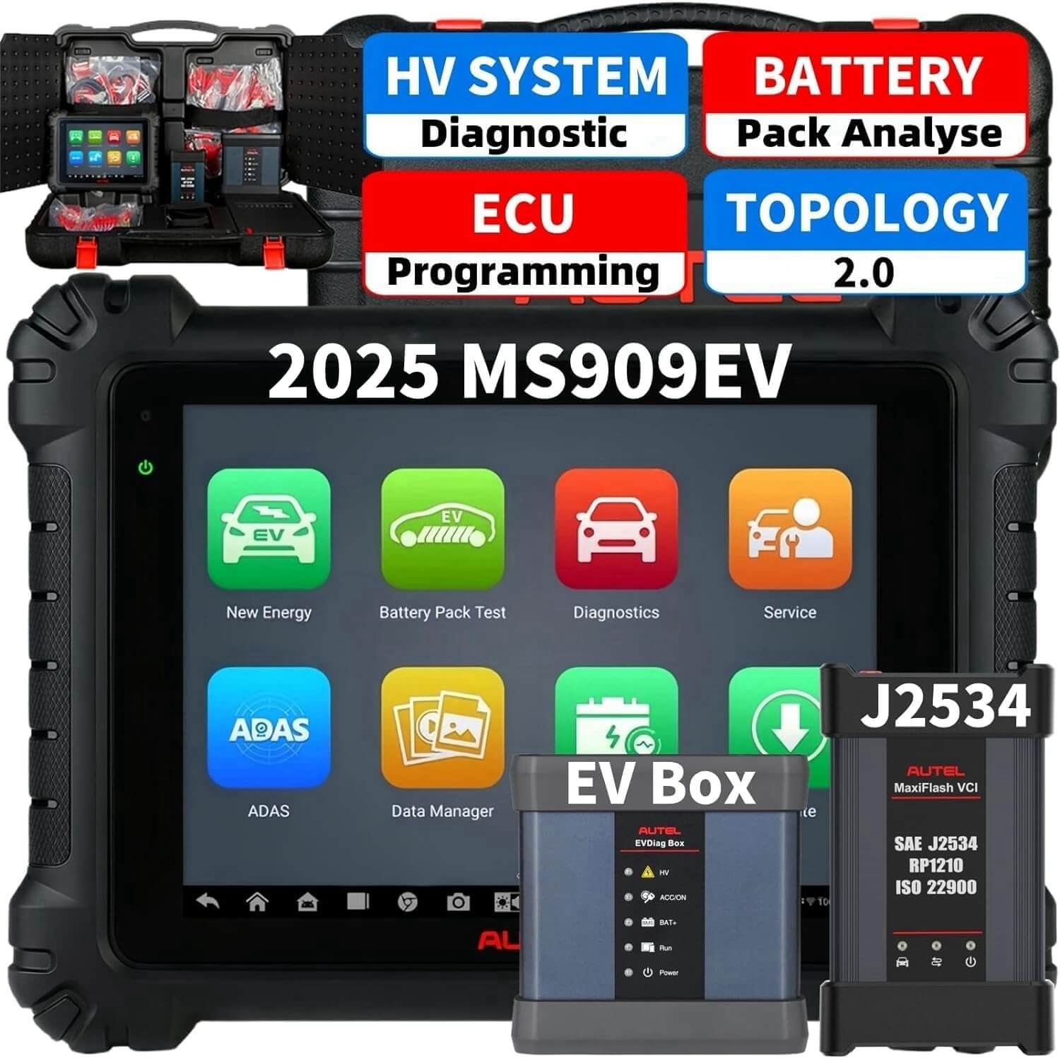 Autel MaxiSys MS909 EV Diagnostic Scanner