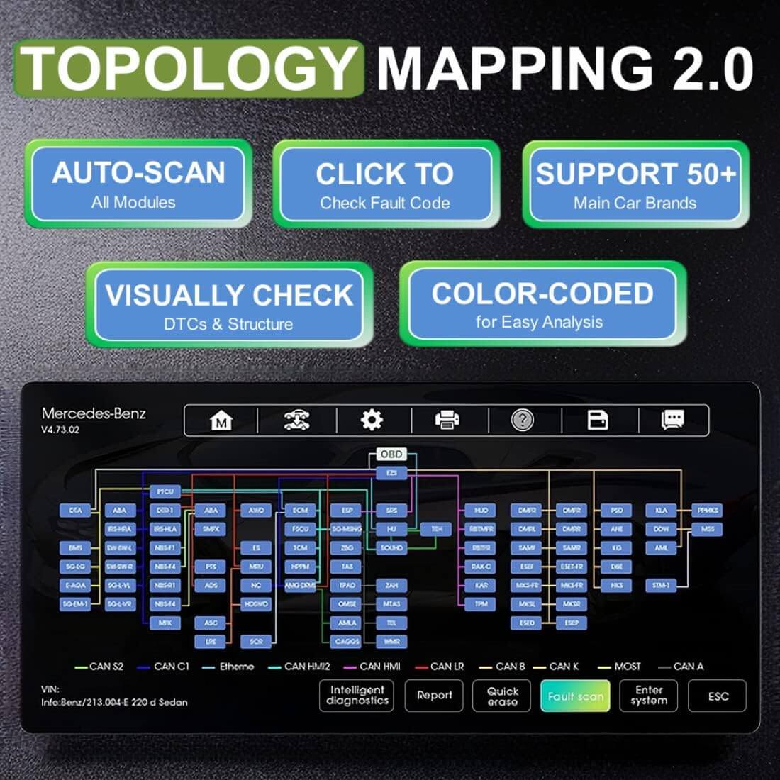 Autel MaxiSys MS909 EV Diagnostic Scanner