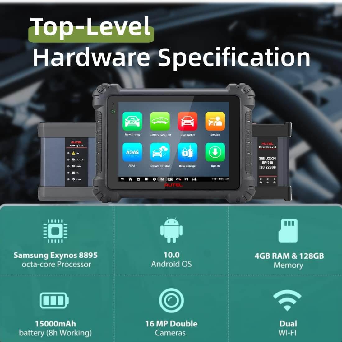 Autel MaxiSys MS909 EV Diagnostic Scanner